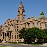 Tarrant County Courthouse Full E Fort Worth Texas
